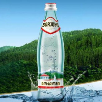 Вода Borjomi скло 0.5 л